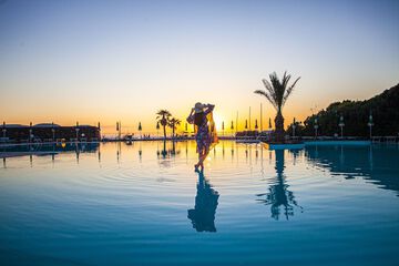 Rooftop pool