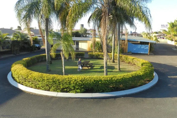 outside