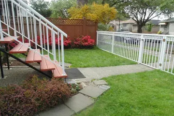 outside