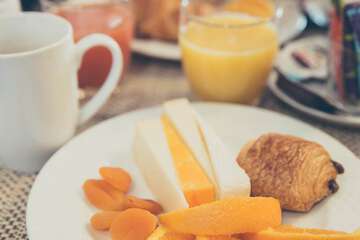 Breakfast buffet