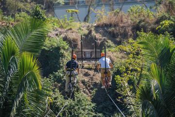 Ziplining