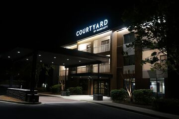 Front of property - evening/night