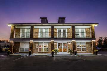 Front of property - evening/night