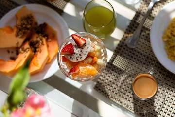 Breakfast area