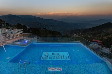 Rooftop pool