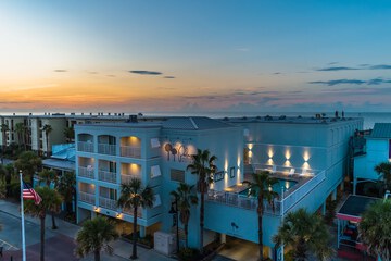 Front of property - evening/night