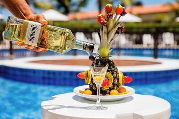 Poolside bar
