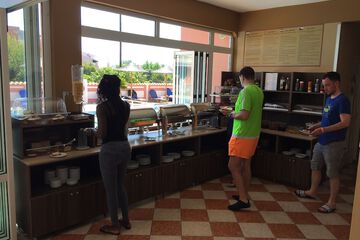 Breakfast buffet