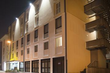 Front of property - evening/night