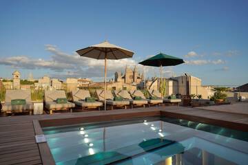 Rooftop pool