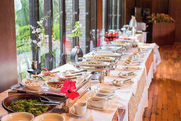 Breakfast buffet
