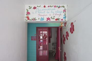 Interior entrance