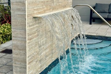 Rooftop pool
