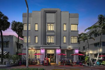 Front of property - evening/night