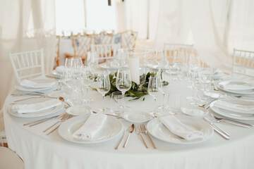 Indoor wedding