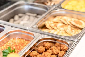 Breakfast buffet