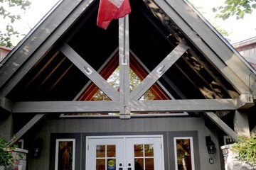 Interior entrance