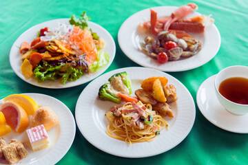 Breakfast buffet