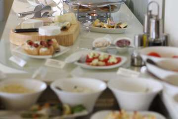 Breakfast buffet