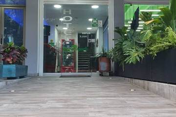 Interior entrance