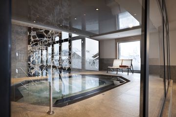 Indoor spa tub