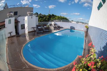 Rooftop pool