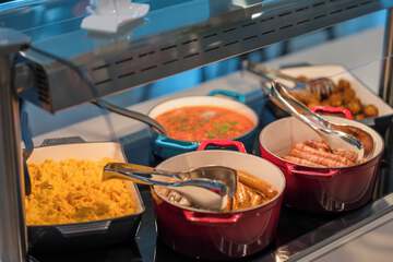 Breakfast buffet