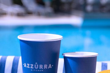 Poolside bar