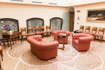 Lobby sitting area