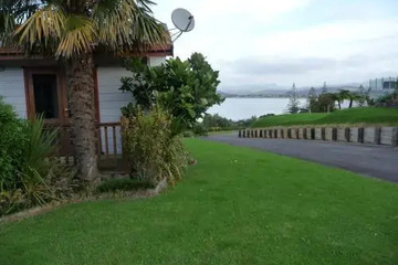outside