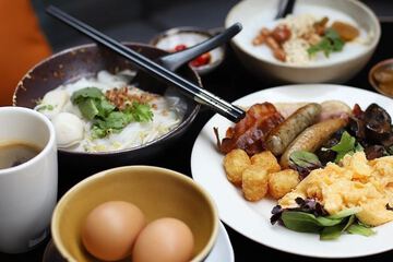 Breakfast buffet