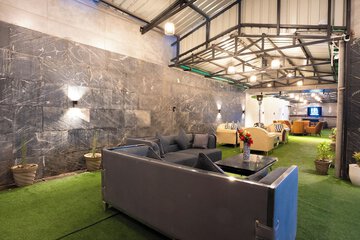 Lobby sitting area