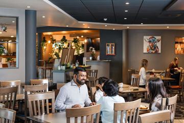 Breakfast area