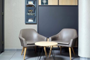 Lobby sitting area