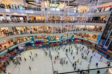 Ice skating