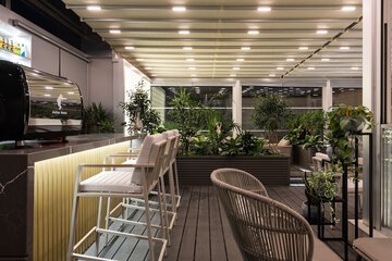 Rooftop terrace
