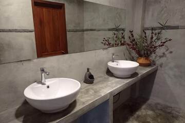 Shared bathroom