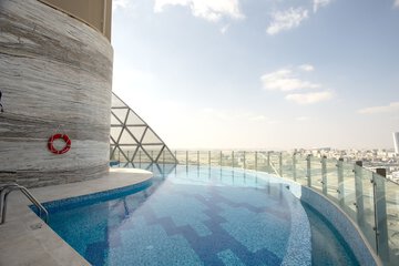 Rooftop pool
