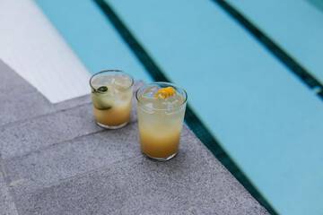 Poolside bar