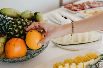Breakfast buffet