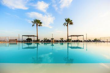 Rooftop pool