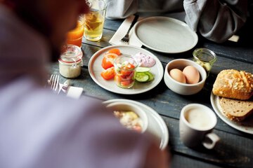 Breakfast buffet