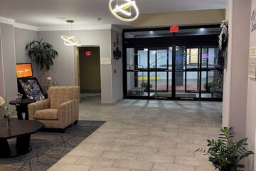 Interior entrance