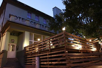 Front of property - evening/night