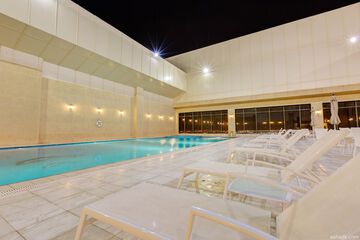 Rooftop pool