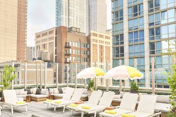 Rooftop pool