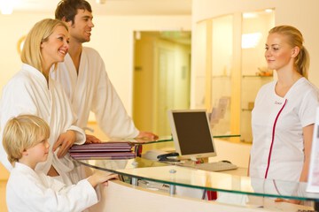 Spa reception
