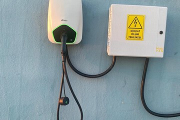 Electric vehicle charging station