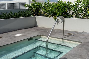Rooftop pool