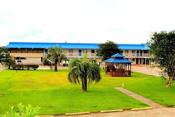 outside